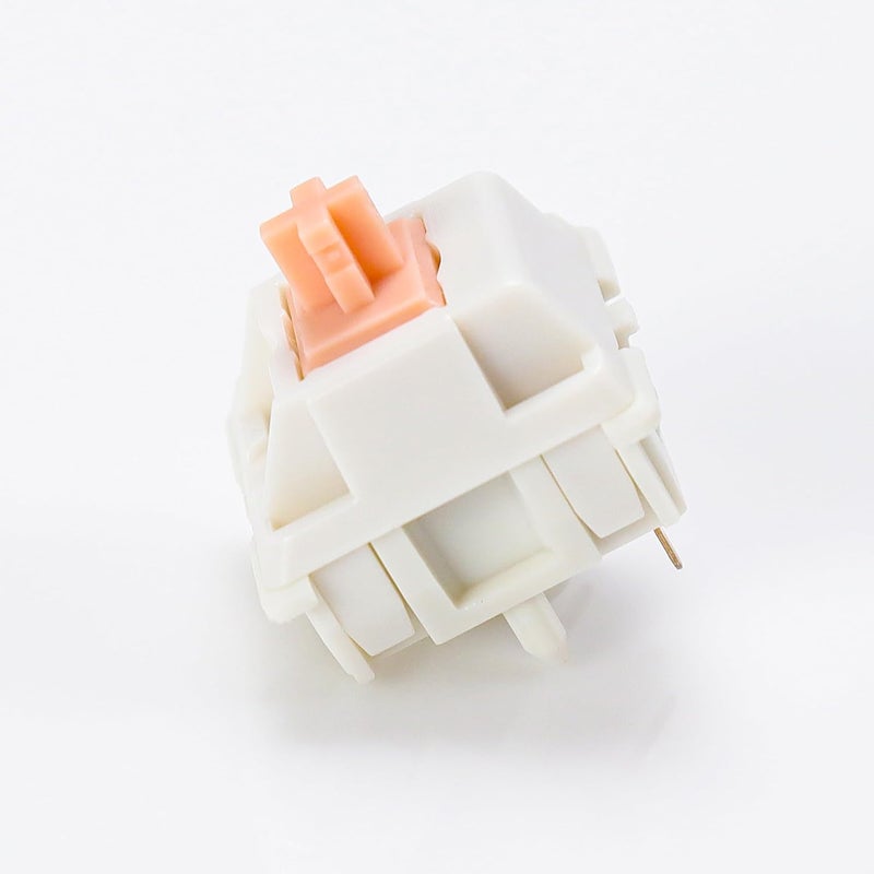 YMKPVR Holy Panda 55g Keyboard Switch,5Pin Pre Lubed Tactile Switch,Compatible for MX Mechanical Keyboard (35PCS) - Image 1
